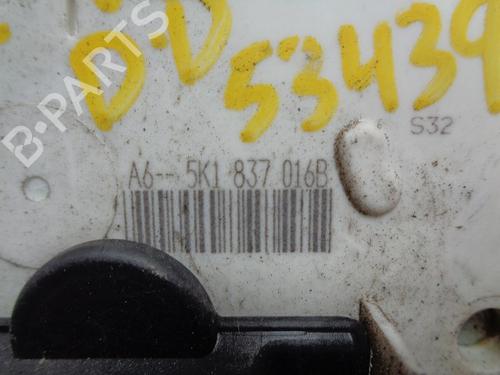 Front right lock VW GOLF VI (5K1)  | BP15927801C97 