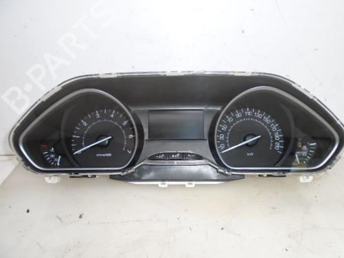 Used Instrument cluster PEUGEOT 208 I (CA_, CC_) 1.2 VTI 82 (82 hp) 7323765