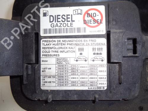 Fuel flap SEAT TOLEDO IV (KG3) 1.6 TDI | BP15929905C131