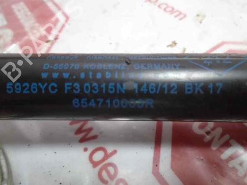 Hood lift support RENAULT MEGANE III Hatchback (BZ0/1_, B3_) 1.2 TCe (BZ2B, BZ11) | BP15922092C139 