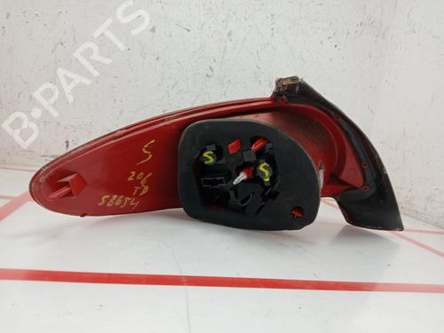 Right taillight PEUGEOT 206+ (2L_, 2M_) 1.1 | BP27381966C35 