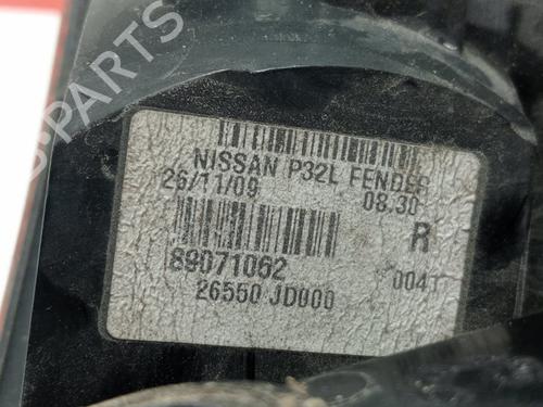 Right taillight NISSAN QASHQAI I (J10, NJ10)  | BP29117500C35 