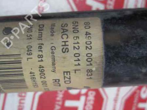 Left rear shock absorber VW TIGUAN (5N_)  | BP7383432M18 