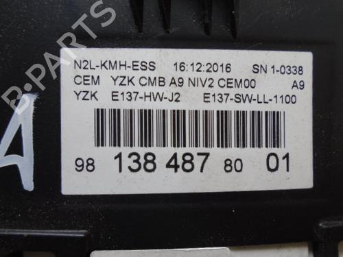Instrument cluster PEUGEOT 208 I (CA_, CC_) 1.2 VTI 82 | BP7323765C47 