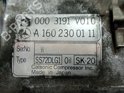AC compressor SMART FORTWO Coupe (450) 0.7 (450.352, 450.332) | BP17475439M34 