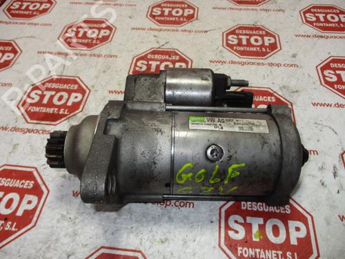 Used Starter VW GOLF VI (5K1) 1.6 TDI (105 hp) 7642850