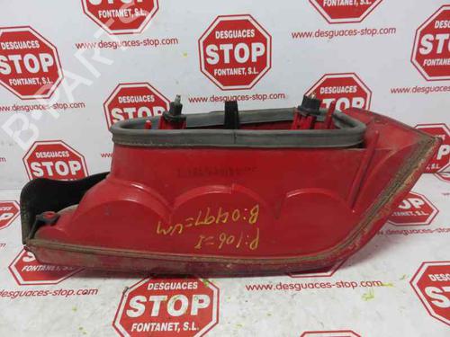 Left taillight PEUGEOT 106 II (1A_, 1C_) 1.1 i | BP7348623C34 
