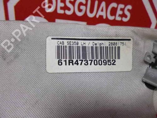 Left curtain airbag SEAT LEON (1P1)  | BP7365371C11 