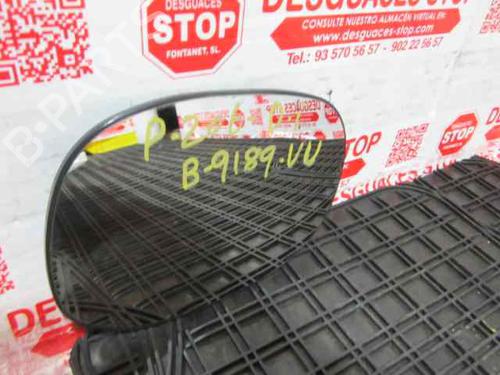 Used Left mirror glass PEUGEOT 206 Hatchback (2A/C) [1998-2012]  15920131