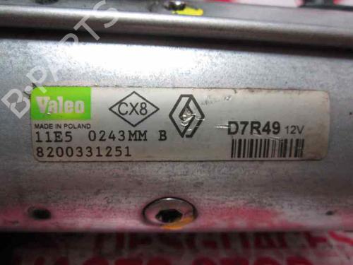 Starter RENAULT LAGUNA II (BG0/1_) 1.9 dCi (BG08, BG0G) | BP7384210M8 