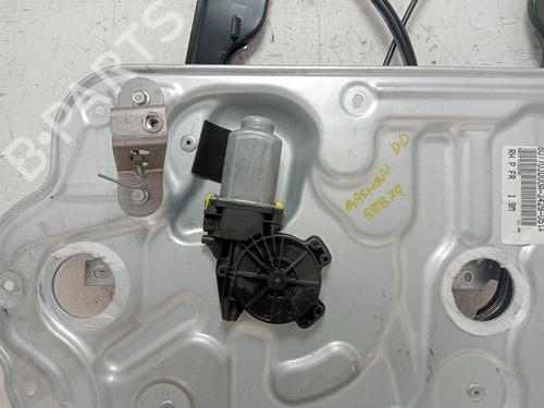 Front right window mechanism NISSAN QASHQAI I (J10, NJ10)  | BP29117481C23 