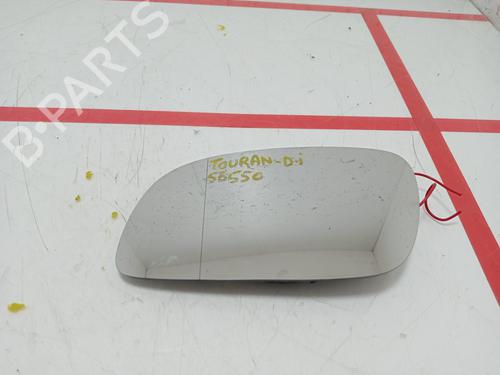 Used Left mirror glass VW TOURAN (1T1, 1T2) 1.9 TDI (105 hp) 27891761