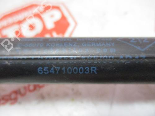 Hood lift support RENAULT MEGANE III Hatchback (BZ0/1_, B3_) 1.5 dCi | BP15922353C139 