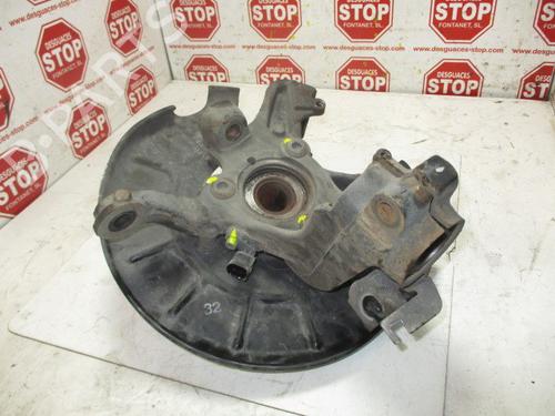 Right front steering knuckle VW GOLF VI (5K1) 2.0 TDI | BP9417562M26 