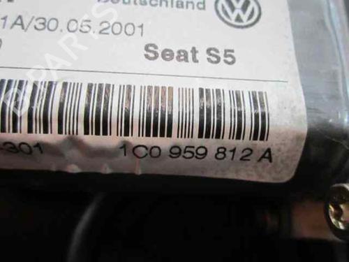 Vindusheismekanisme høyre bak SEAT LEON (1M1) [1999-2006]  7382476