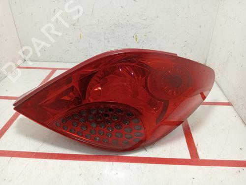 Used Right taillight PEUGEOT 207 (WA_, WC_) [2006-2015]  30152036