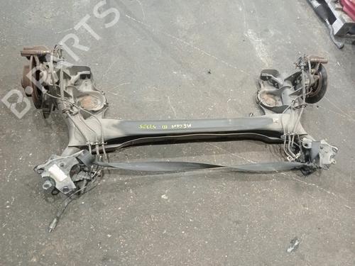 Rear axle RENAULT MEGANE III Hatchback (BZ0/1_, B3_) 1.6 16V (BZ0H) | BP19787243M2 