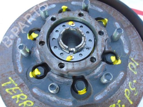 Left front steering knuckle NISSAN TERRANO I (WD21) 2.7 TD 4WD (LBYD21) | BP7324511M25 