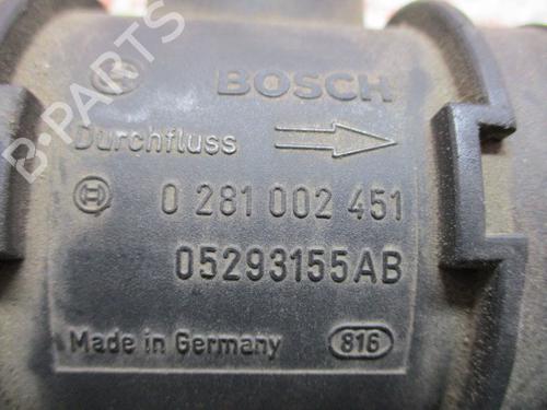 Mass air flow sensor CHRYSLER VOYAGER IV (RG, RS)  | BP7321232M95 