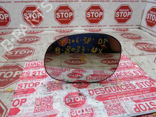 Used Left mirror glass PEUGEOT 206 Hatchback (2A/C) 1.4 LPG (75 hp) 15921861