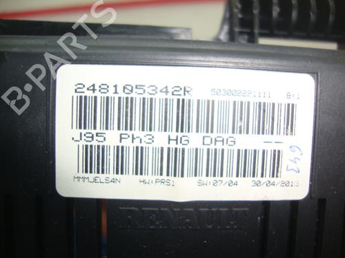 Instrument cluster RENAULT SCÉNIC III (JZ0/1_)  | BP15922802C47 
