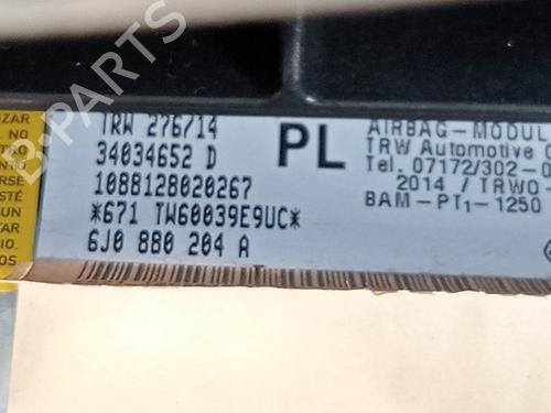 Airbag Kit SEAT IBIZA IV SC (6J1, 6P5)  | BP29186630C86 