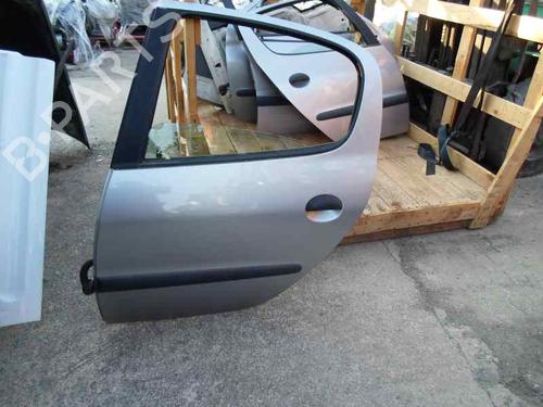 Used Left rear door PEUGEOT 206 Hatchback (2A/C) 1.9 D (69 hp) 7620859