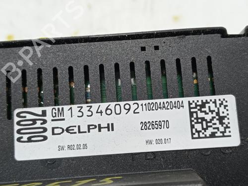 Climate control OPEL ASTRA J (P10)  | BP27262096I5 