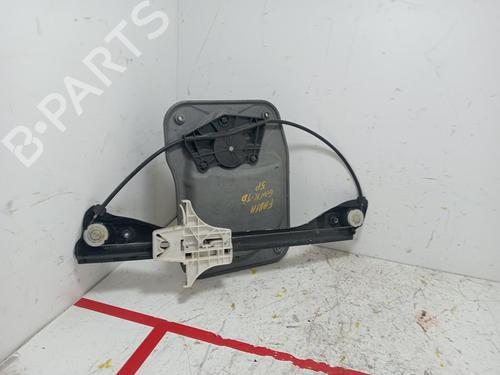 Used Rear right window mechanism SKODA FABIA II (542) [2006-2014]  7390384