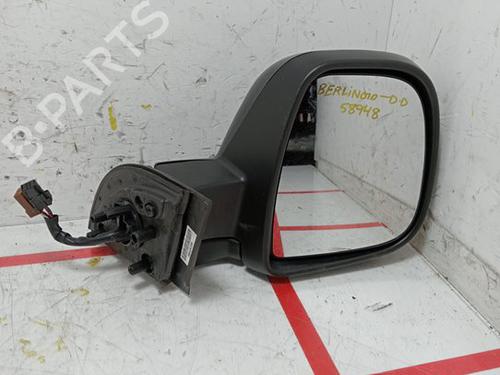 Used Right mirror CITROËN BERLINGO MULTISPACE (B9) 1.6 HDi 75 / BlueHDi 75 (75 hp) 29480857