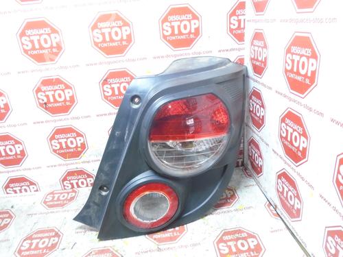 Used Right taillight CHEVROLET AVEO Hatchback (T300) 1.2 (86 hp) 8381483