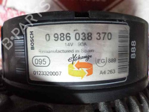 Alternator VW GOLF III (1H1) 2.0 | BP7385648M7 