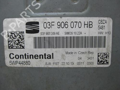 Engine control unit (ECU) SEAT IBIZA IV (6J5, 6P1)  | BP7325618M57 
