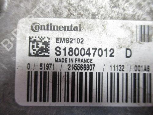Engine control unit (ECU) FORD FIESTA VI (CB1, CCN) 1.25 | BP7640932M57 