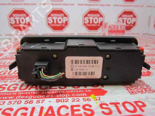 Right front window switch MERCEDES-BENZ M-CLASS (W163)  | BP7368770I26 