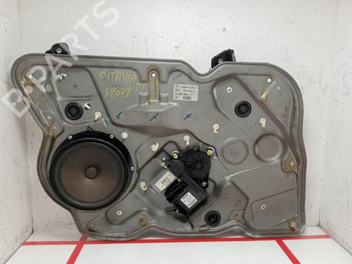 Used Front left window mechanism SKODA OCTAVIA II (1Z3) 2.0 TDI (140 hp) 23574878