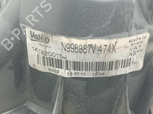 Heater blower motor SEAT ALHAMBRA (710, 711) 2.0 TDI | BP17489077M62 