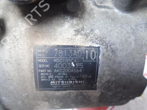 AC compressor MITSUBISHI GRANDIS (NA_W) 2.0 DI-D (NA8W) | BP8690733M34 