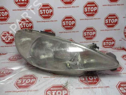 Used Right headlight PEUGEOT 206 Hatchback (2A/C) 1.6 16V (109 hp) 7345413