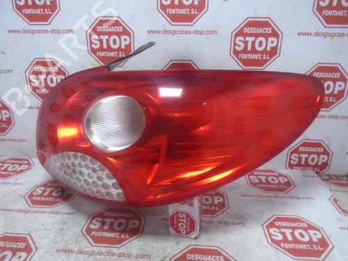 Right taillight PEUGEOT 206+ (2L_, 2M_) 1.1 | BP7307414C35 