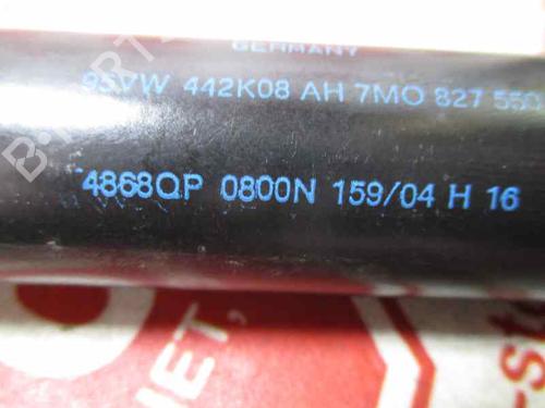 Tailgate lift support SEAT ALHAMBRA (7V8, 7V9)  | BP15920624C138 