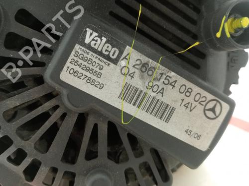 Alternator MERCEDES-BENZ A-CLASS (W169) A 160 (169.031, 169.331) | BP24528062M7 