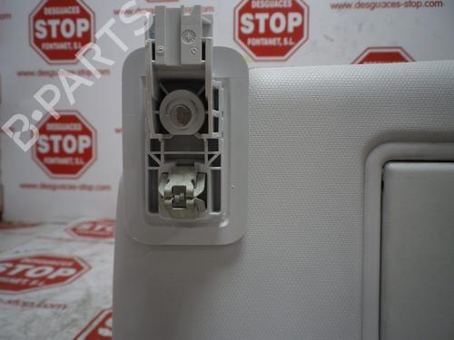 Left sun visor PEUGEOT 208 I (CA_, CC_) 1.2 PureTech 82 | BP7664586I1 