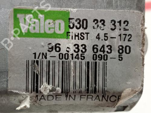 Rear wiper motor CITROËN BERLINGO MULTISPACE (B9) 1.6 HDi 110 | BP17622838M102 