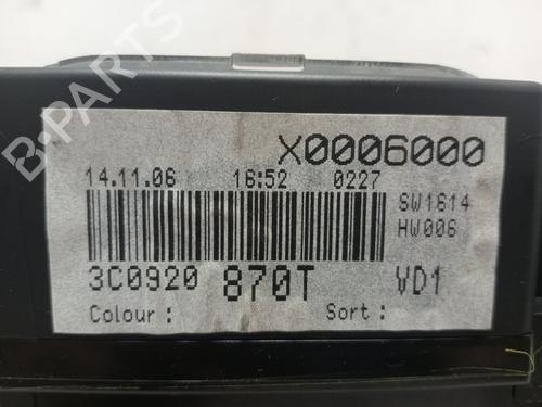 Instrument cluster VW PASSAT B6 (3C2)  | BP19398682C47 