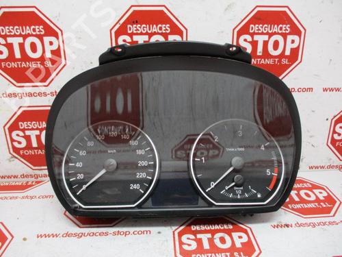 Used Instrument cluster BMW 1 (E87) 118 d (143 hp) 7325890