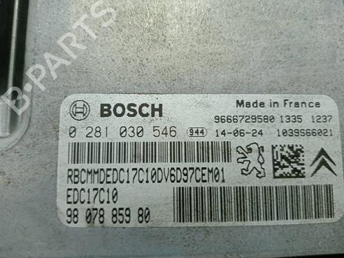 Engine control unit (ECU) CITROËN BERLINGO Box Body/MPV (B9) 1.6 HDi 90 | BP40154932M57 - Image 4