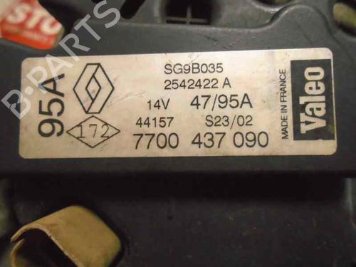 Alternator RENAULT CLIO II (BB_, CB_)  | BP7387805M7 