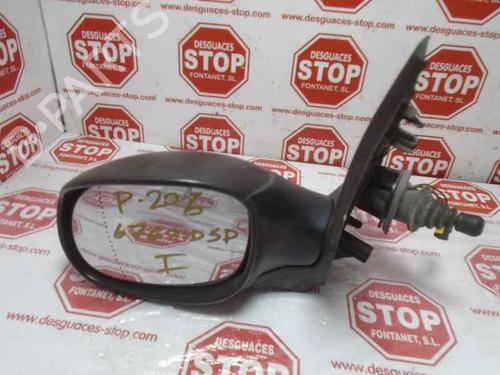Used Left mirror PEUGEOT 206 Hatchback (2A/C) 1.4 HDi eco 70 (68 hp) 7347886