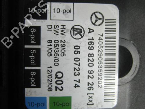 Rear right window mechanism MERCEDES-BENZ A-CLASS (W169) A 180 CDI (169.007, 169.307) | BP7321837C25 